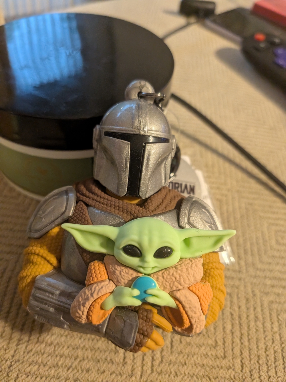 Bath & Body Works Mandalorian & Grogu Keychain/Sanitizer Holder